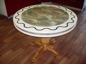 Сборка круглого стола в Колпино